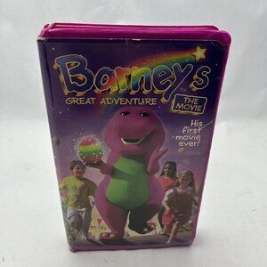 Barney’s Great Adventure The Movie VHS 1998 - TESTED WORKS